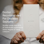 Kit de iniciación de tira nasal para respirar - Aumenta la ingesta de oxígeno, reduce los ronquidos, mejora la calidad del sueño - Resistente al sudor.