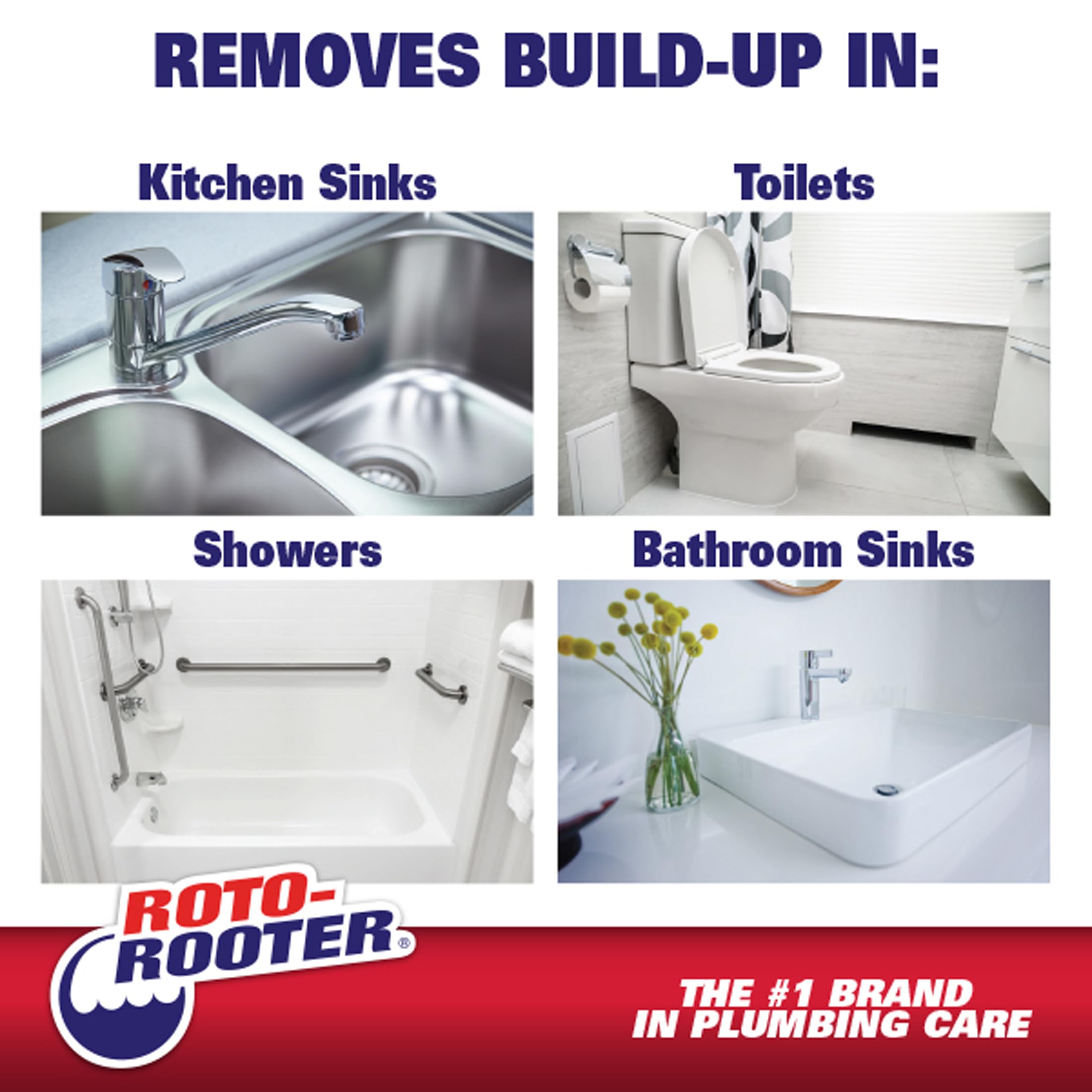 Limpiador de drenaje removedor de acumulación