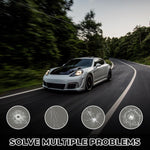 Kit de reparación de grietas para parabrisas, kit de reparación de grietas de vidrio actualizado 2025, líquido de reparación de vidrio rápido de 5 minutos, de larga duración para parabrisas, ventanas