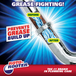 Limpiador de drenaje removedor de acumulación